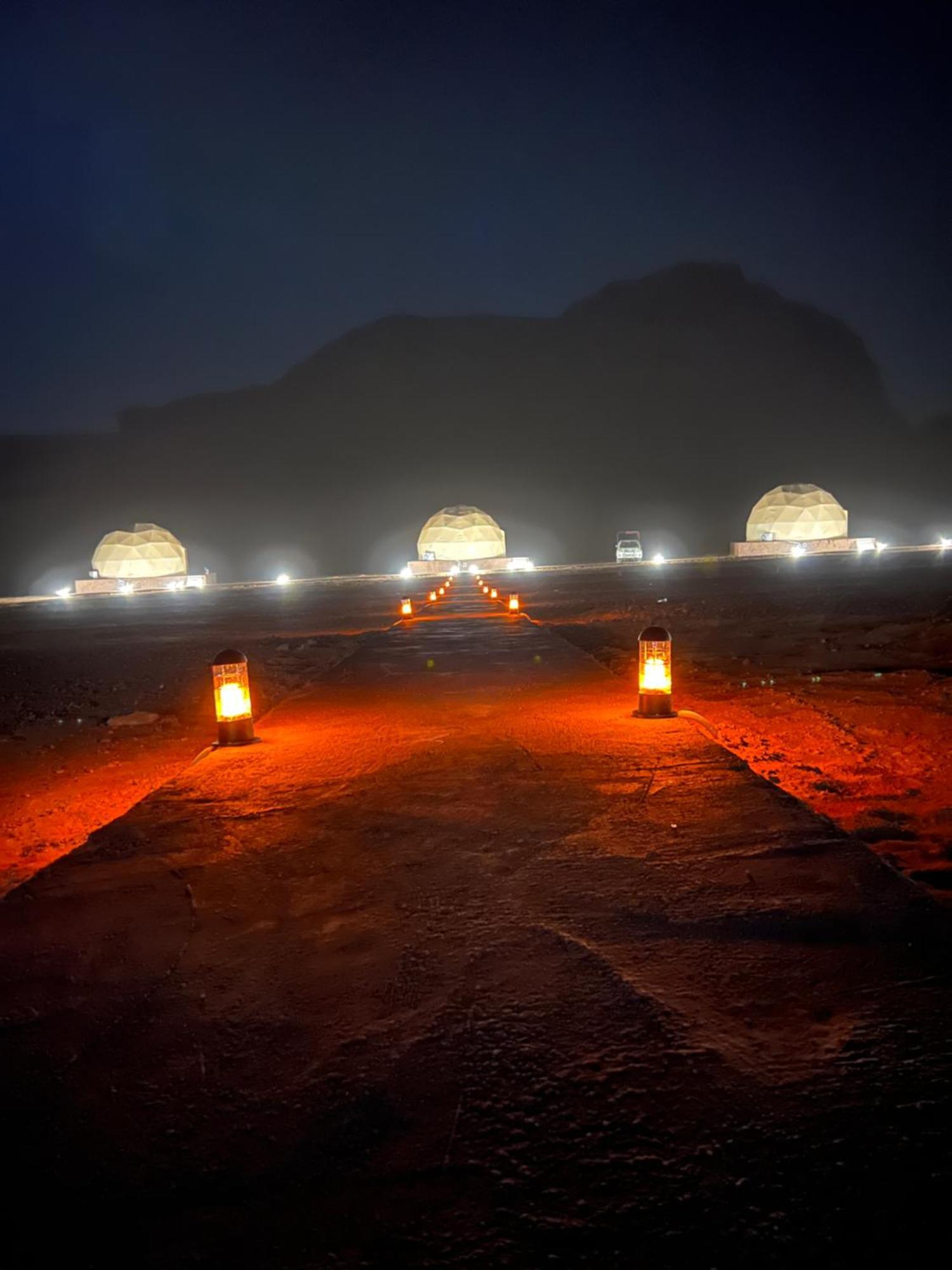 Magic Rum Hussen Wadi Rum Exterior foto