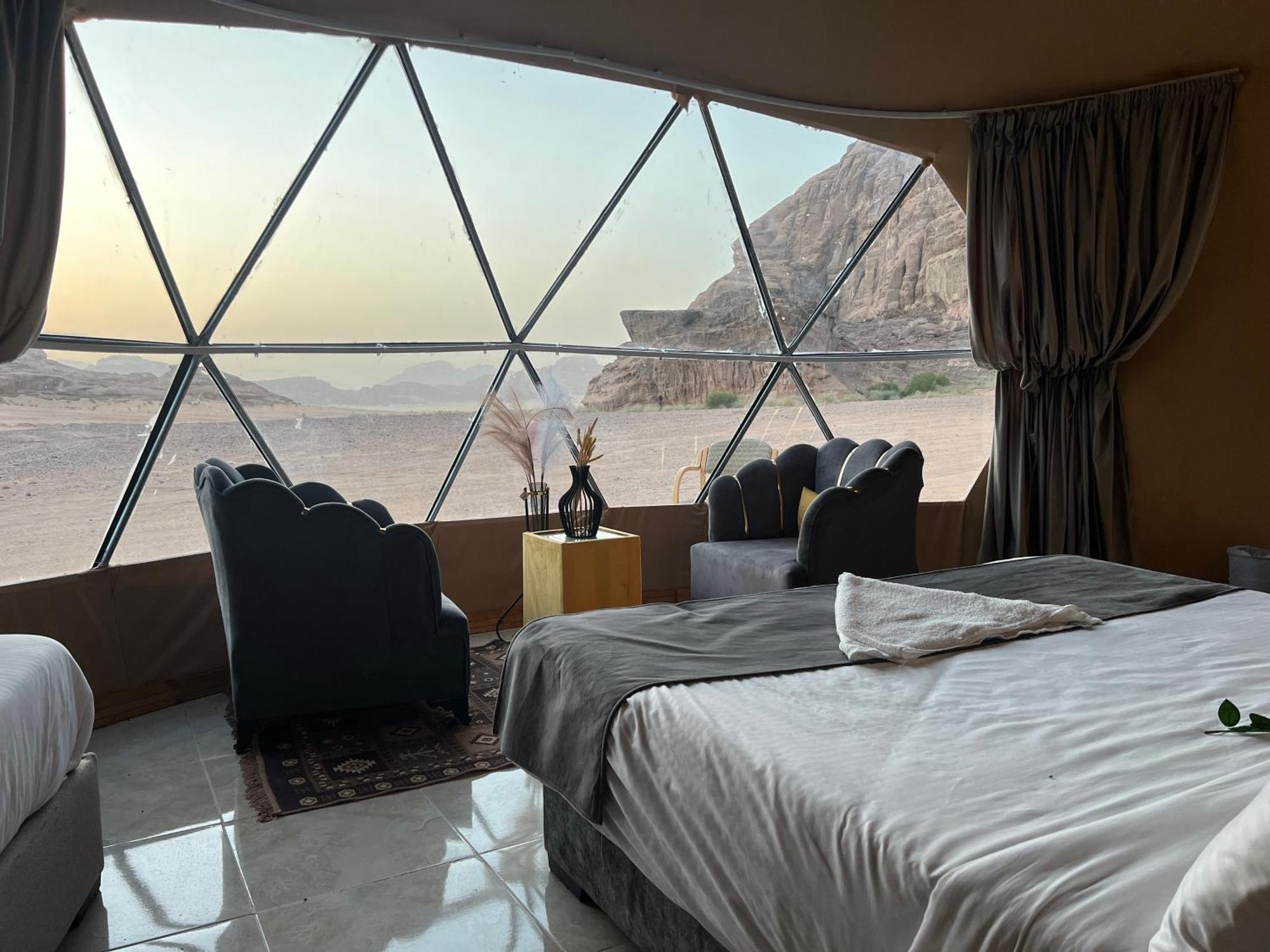 Magic Rum Hussen Wadi Rum Exterior foto
