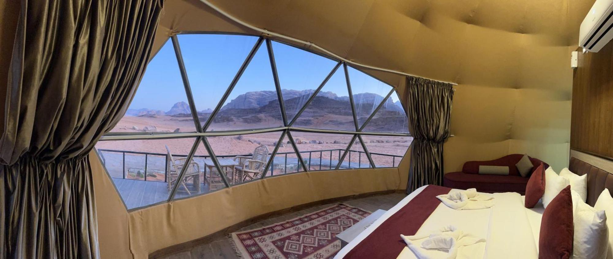 Magic Rum Hussen Wadi Rum Exterior foto