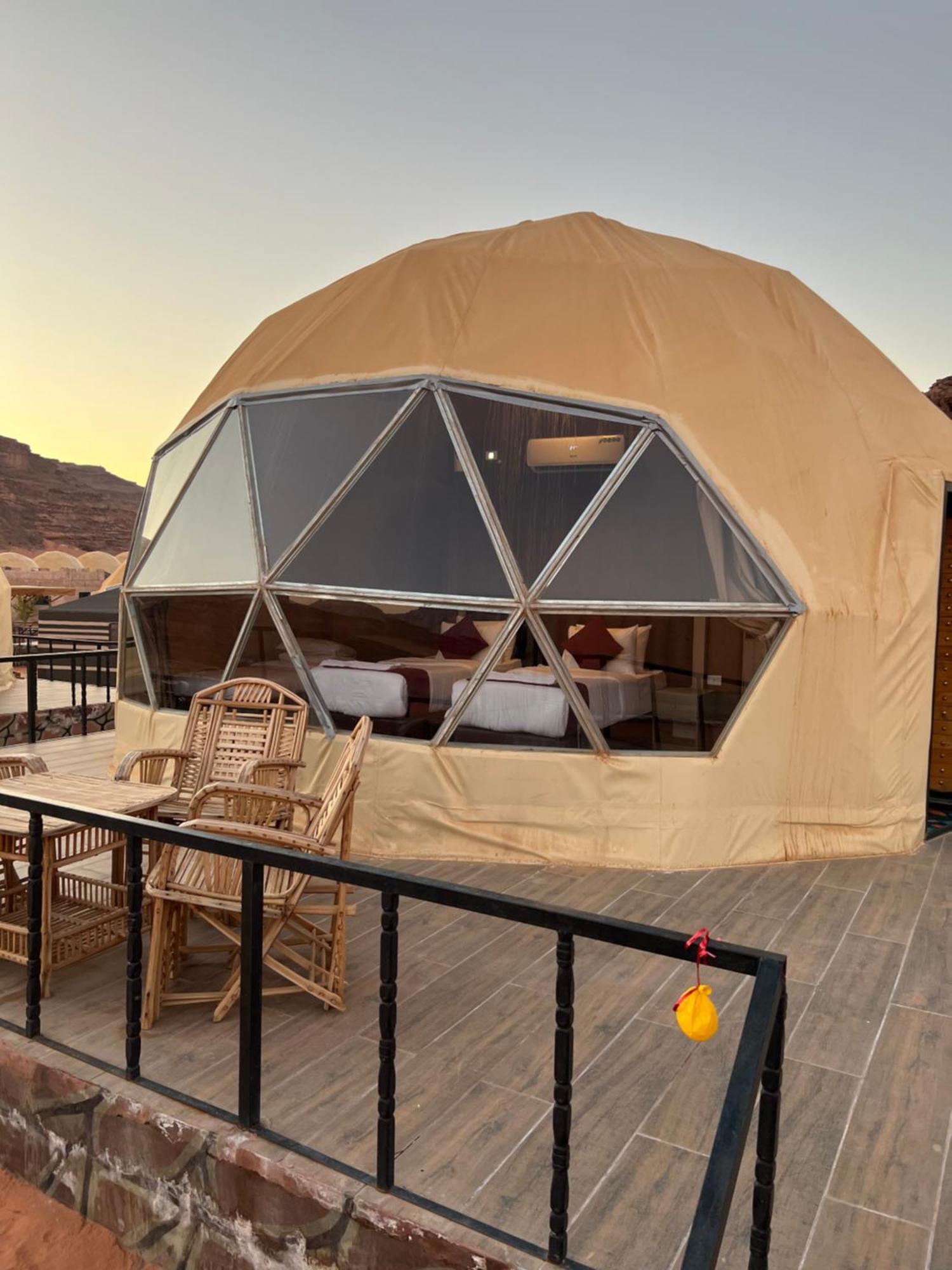 Magic Rum Hussen Wadi Rum Exterior foto