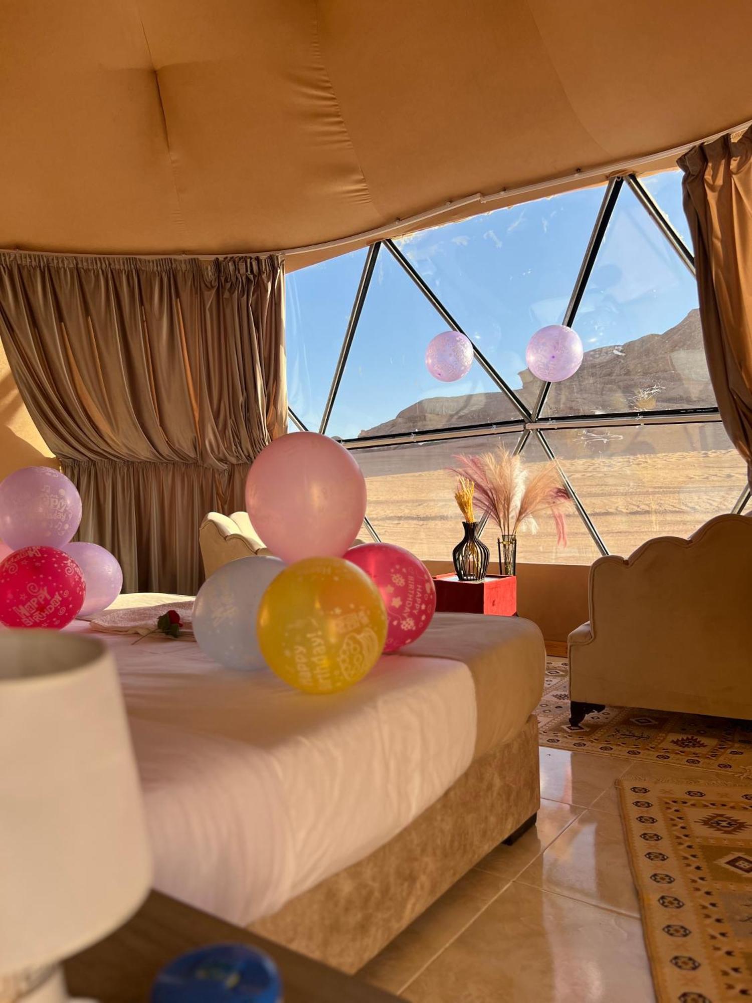 Magic Rum Hussen Wadi Rum Exterior foto