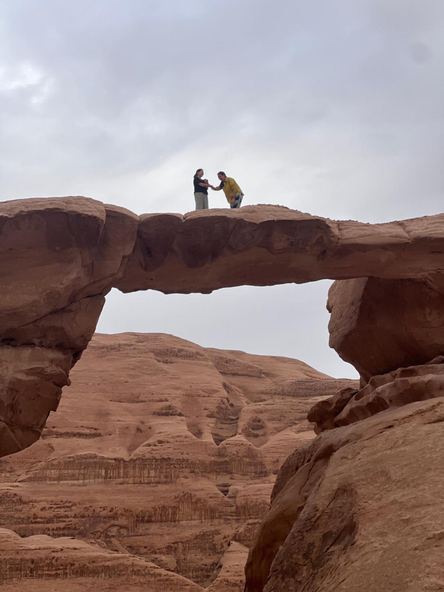 Magic Rum Hussen Wadi Rum Exterior foto