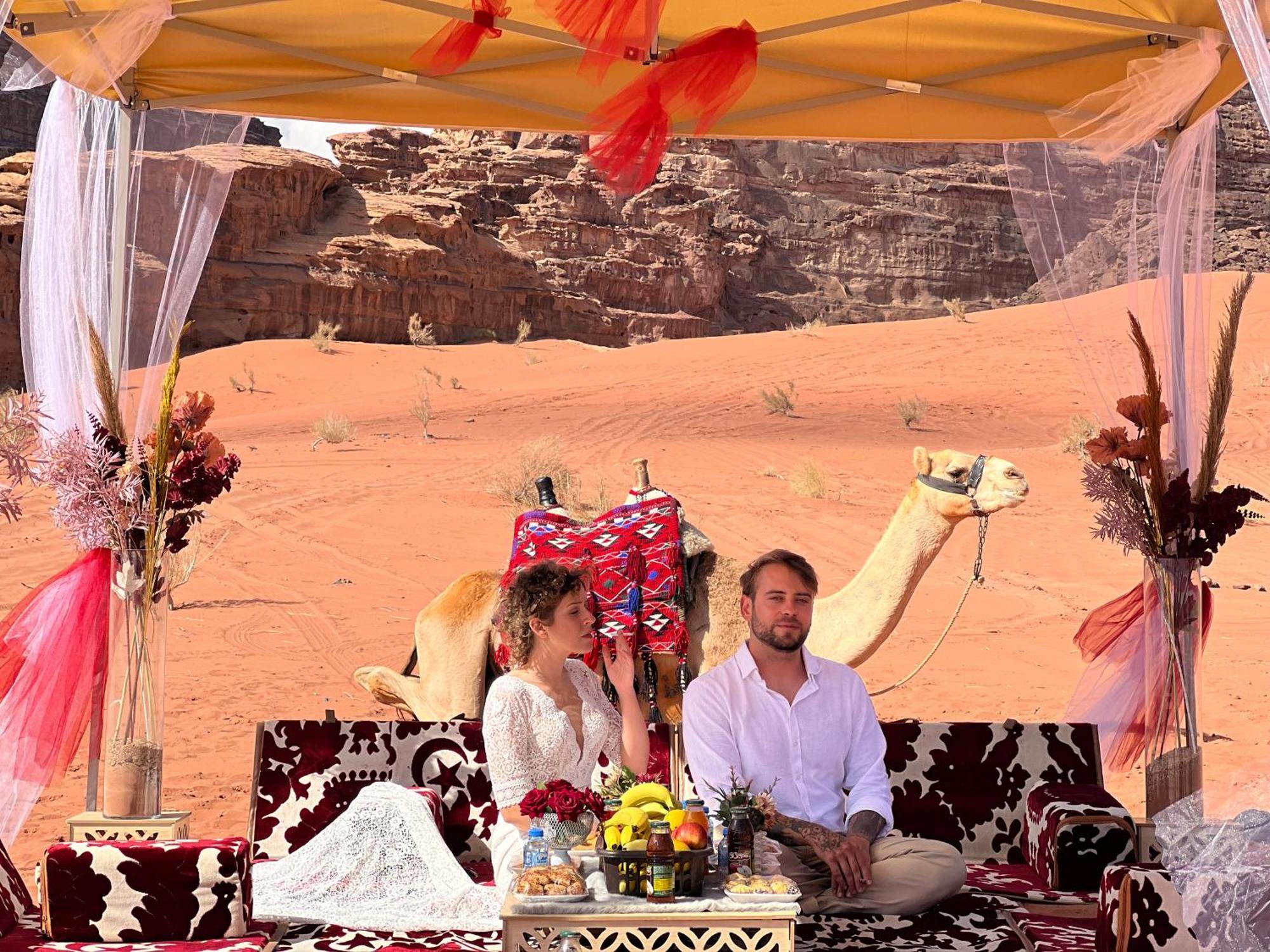 Magic Rum Hussen Wadi Rum Exterior foto