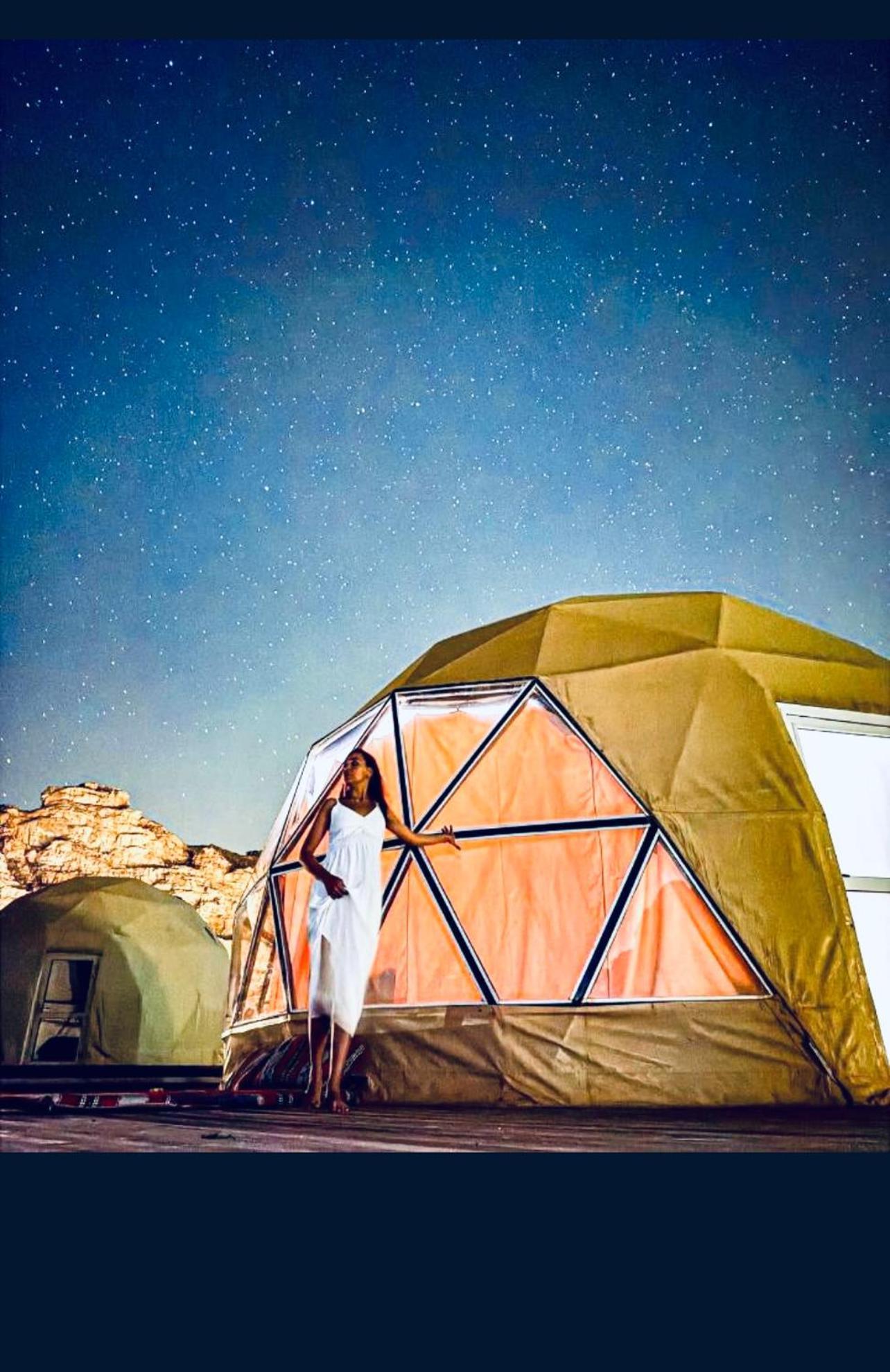 Magic Rum Hussen Wadi Rum Exterior foto