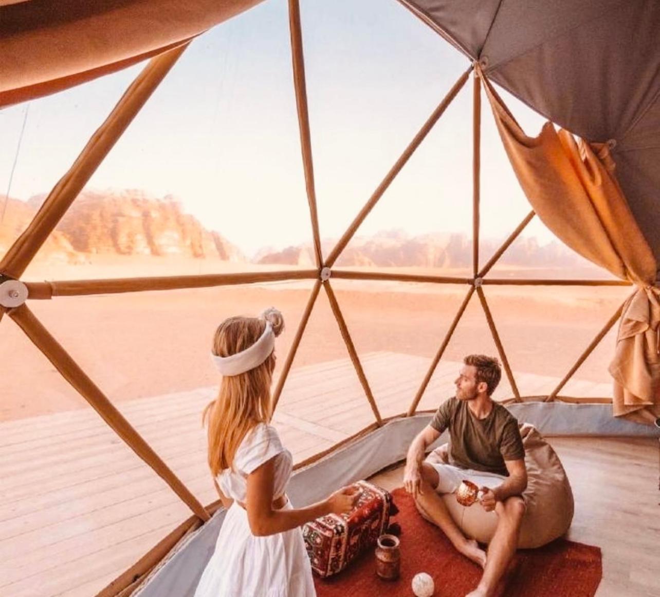Magic Rum Hussen Wadi Rum Exterior foto